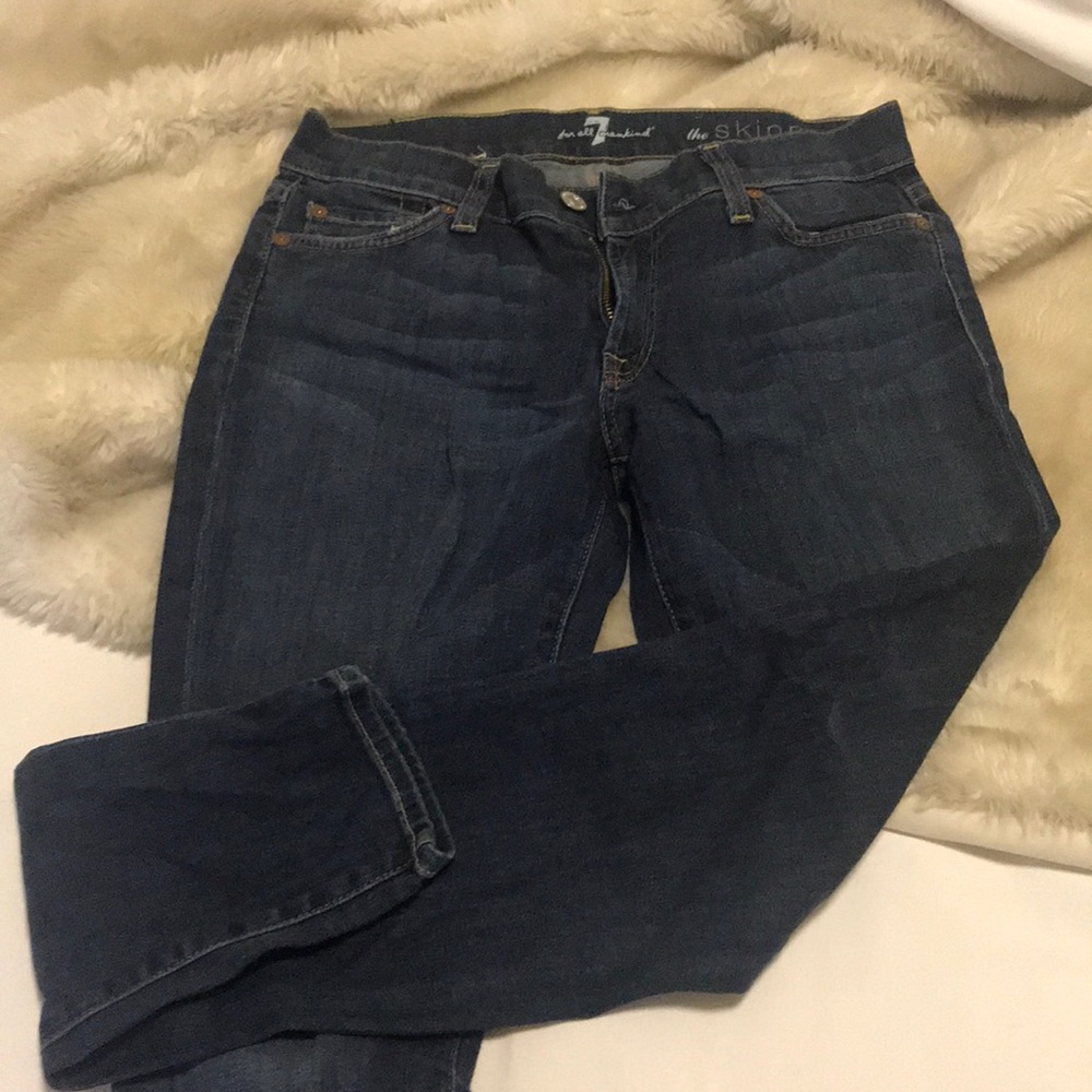 Seven for all Mankind - m/dark wash skinny jeans